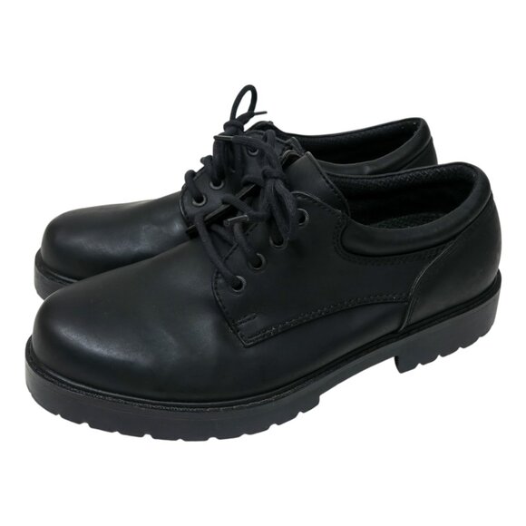 Original Rugged Outback Shoes - Vintage 90s Black Oxford Shoes